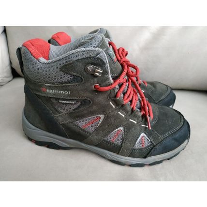 Karrimor Mount Mid 2 JR Ladies girls boys Hiking Weathertite Boots Size 5