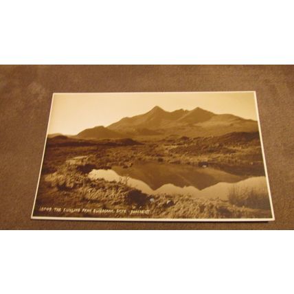 Judges Postcard - Cuillins Mountain scene, Isle of Skye - Highlands