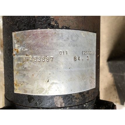 FANUC M-483887 MODEL 5M 011 84.3 DC SERVO MOTOR,B4.3 2000-RPM,TH