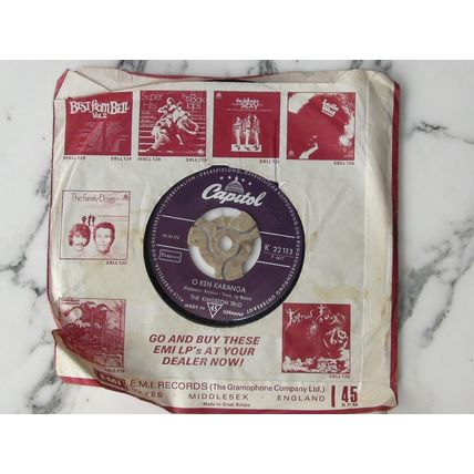 The Kingston Trio Where Have All The Flowers Gone OKen Karanga Vinyl Record noCD