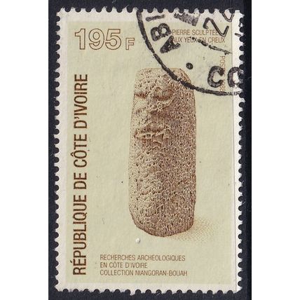 Ivory Coast 1988 SG 968 Used - Art/Sculpture (E-379 (9))