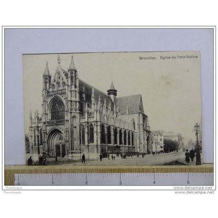 EGLISE DU PETIT-SABLON, BRUXELLES, BELGIUM, Postcard