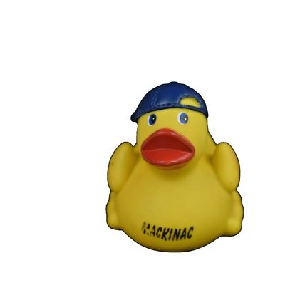 Mackinac rubber duck blue cap red BILL