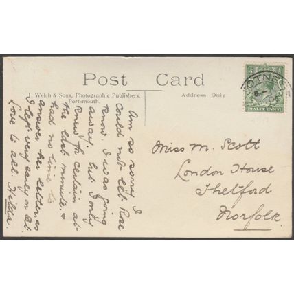 Sands Road, Paignton, Devon, 1917 - J Welch & Sons RP Postcard
