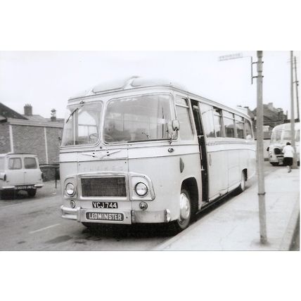 Black & White Photograph of Primrose Motor Services of Leominster - VCJ 744