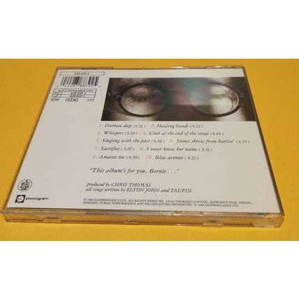 CD Album - Elton John - Sleeping With The Past