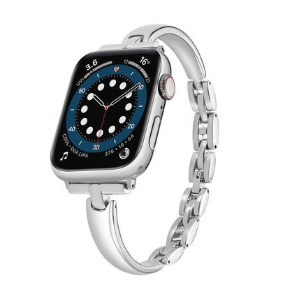 Bracelet Chain Metal Watch Band, For Apple Watch Series 8&7 45mm, For Apple Watc