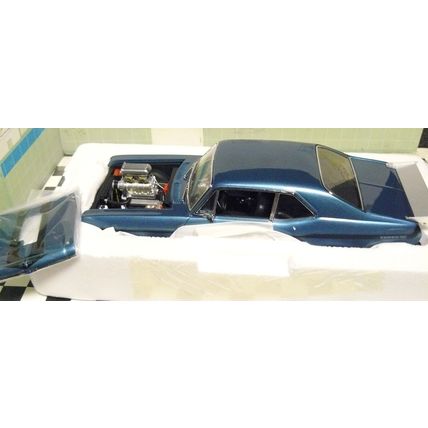 1/18 ( IB 85 ) Super Cars blown blue 1969 -70 Yenco Nova drag car