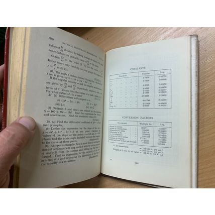 1962 "NATIONAL CERTIFICATE MATHEMATICS" VOLUME 2 HARDBACK BOOK (P3)