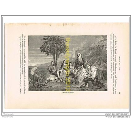 WAR-TIME FUGITIVES, SPAIN, c1783, Illustration, c1870