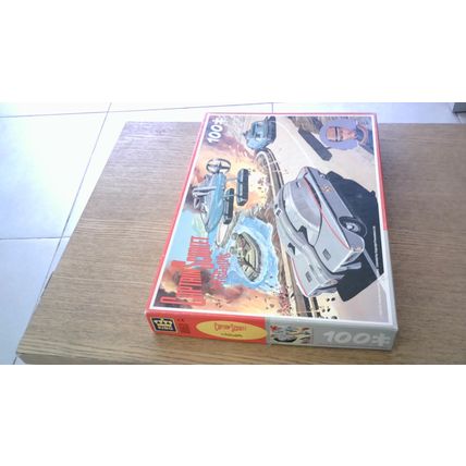 CAPTAIN SCARLET AND THE MYSTERONS Jigsaw Puzzle (100 Piece) King. 1993 VINTAGE