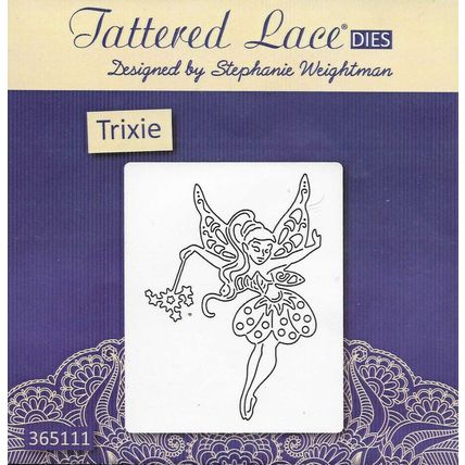 Tattered Lace. Trixie Die. Die Cutting Cardmaking Scrapbooking Crafts