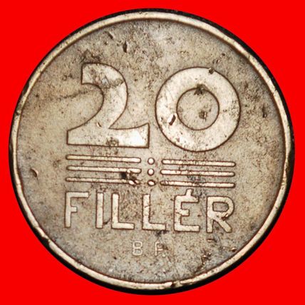 Ⰶ NOT COMMUNIST WHEAT (1946-1950): HUNGARY★ 20 FILLERS 1950★LOW START★NO RESERVE