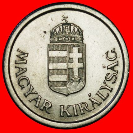 Ⰶ CROWN OF ST STEPHEN (1941-1944): HUNGARY ★ 1 PENGO 1944! ★LOW START★NO RESERVE