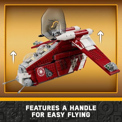 LEGO Star Wars: the Clone Wars Coruscant Guard Gunship 75354 Buildable Star Wars