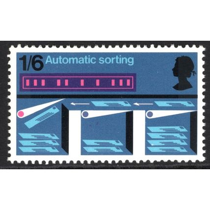 GREAT BRITAIN 1969: POST OFFICE TECHNOLOGY - 1/6 MH (G11)