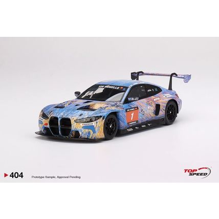 BMW M4 GT3 NO.1 ST RACING 2022 12H MUGELLO WINNER - TOPSPEED TS0404 1/18