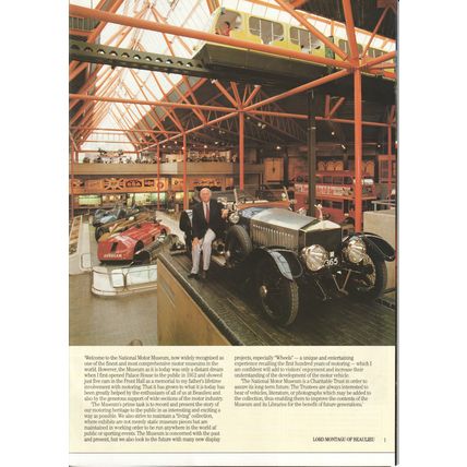 The National Motor Museum At Beaulieu - A Pictorial Guide To Motoring History
