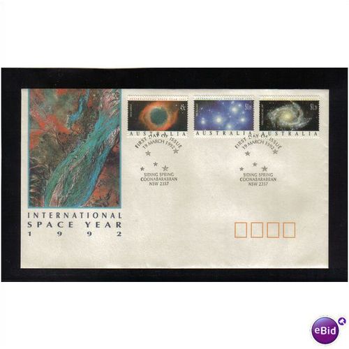 1992 AUSTRALIA INTERNATIONAL SPACE YEAR FDC