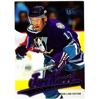 1996-97 Ultra Anaheim Ducks Hockey Card # G3 Jari Kurri