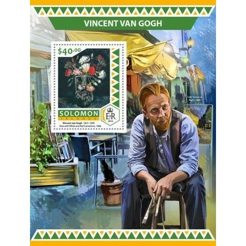 SOLOMON ISLANDS 2016 SHEET MNH VINCENT VAN GOGH ART PAINTINGS ARTE PEINTURES 5A