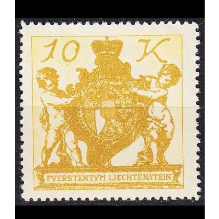 LIECHTENSTEIN [1920] MiNr 0039 ( */mh ) [01]
