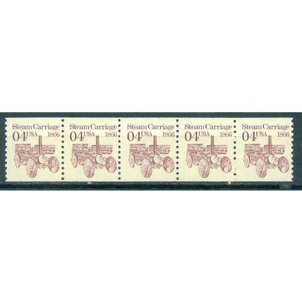 2451 4c Steam Carriage Fine MNH Dry Gum PNC 1/5 V0640
