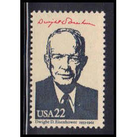 2219g 22c Dwight Eisenhower MNH Fine W3202 (2)