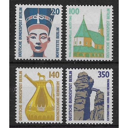 BERLIN - 1989 U/M 'TOURIST SIGHTS' (4v) (EBID66-064XL)