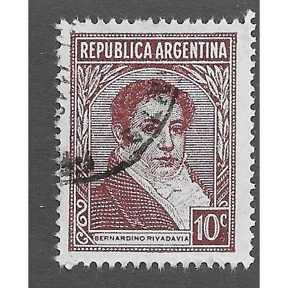 ARG 1935 10c 'B. RIVADAVIA' FINE USED (EBID79-082)