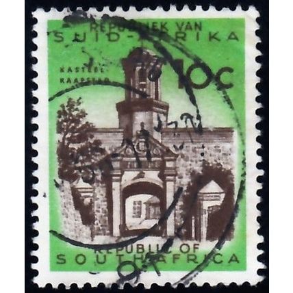 South Africa, 1961 10c Castle Entrance, SG 206 (Scott #262), used