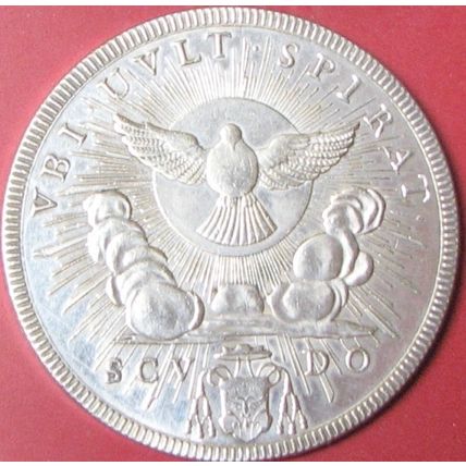 1758 Scudo, Italy. Challenge Coin, Souvenir. REPLICA. 92.