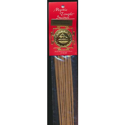 Chandan Masala (Premium Sandalwood), Mystic Temple Stick Incense, 15 Grams