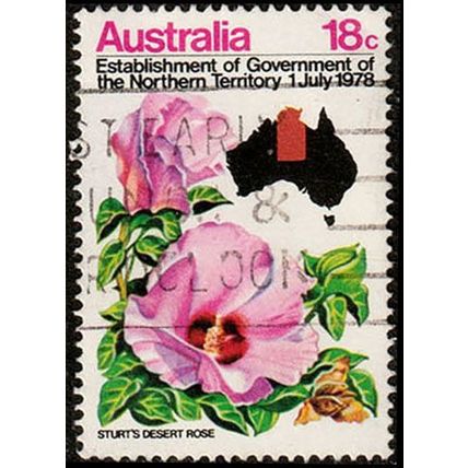 Australia 1978 NT Government 18c Used Stamp