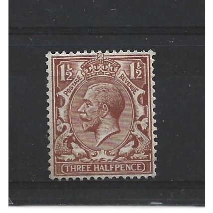 GB.SG420 1 1/2d Red-Brown.Mounted Mint.Jun25b