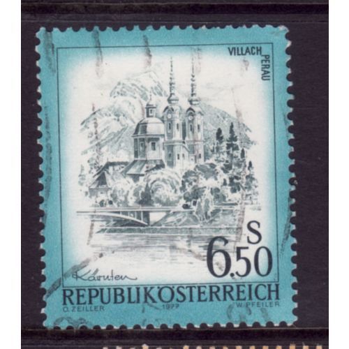 AUSTRIA 1973 SG 1684a VIEWS 6s.50 VILLACH CARINTHIA FINE USED#