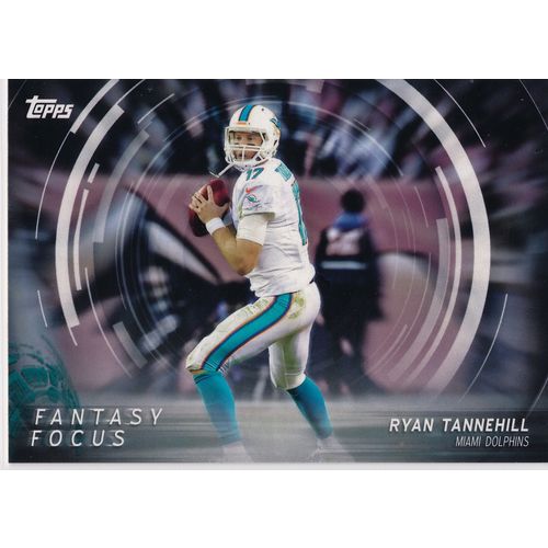 2015 Topps Football Fantasy Focus FF-RT Ryan Tannehill Miami Dolphins