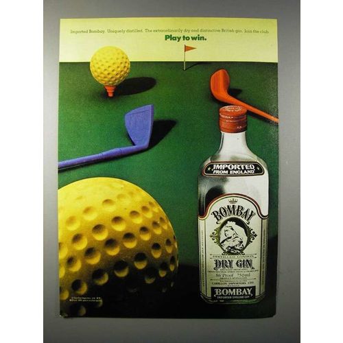1982 Bombay Dry Gin Ad