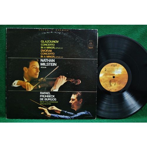 Milstein/Fruhbeck De Burgos - Glazounov/Dvorak Concertos - S 36011 - NM