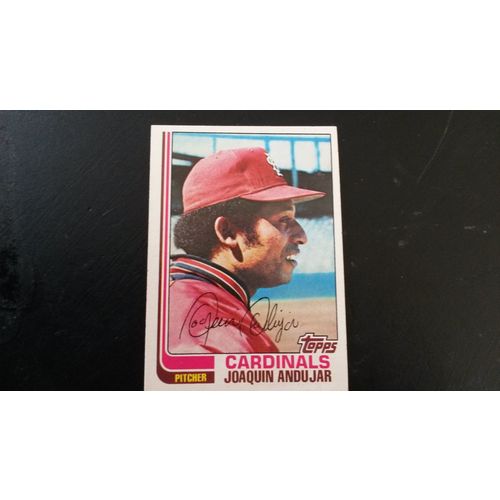 1982 Topps Card # 533 Joaquin Andujar Very Good-Excellent (4) St Louis Cardinals