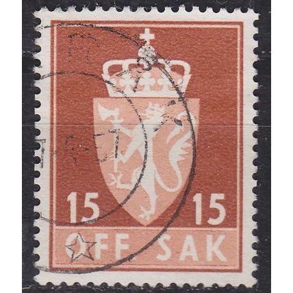 NORWEGEN NORWAY [Dienst] MiNr 0079 x ( O/used )