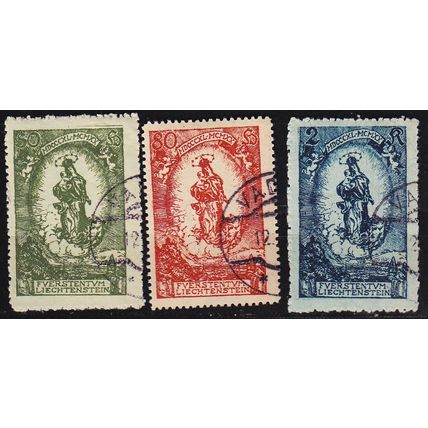 LIECHTENSTEIN [1920] MiNr 0040-42 ( O/used )
