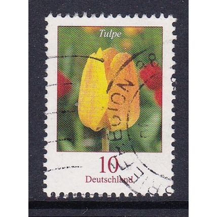 GERMANY 2005 FLOWERS 10c TULIP USED