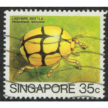 Singapore 1985 Insects 35c Multicoloured SG496 GU