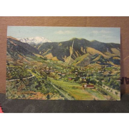 MANITOU SPRINGS, COLORADO, USA used postcard =
