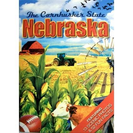 Nebraska Souvenir Playing Cards