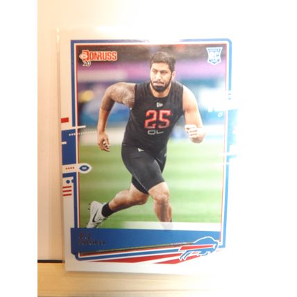 2020 Panini Donruss A J EPENESA (Buffalo Bills) Rookie card #262
