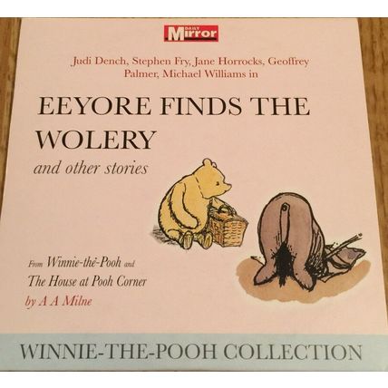 Eeyore Finds The Wolery Audiobook CD The Mirror Childrens Judi Dench Winnie