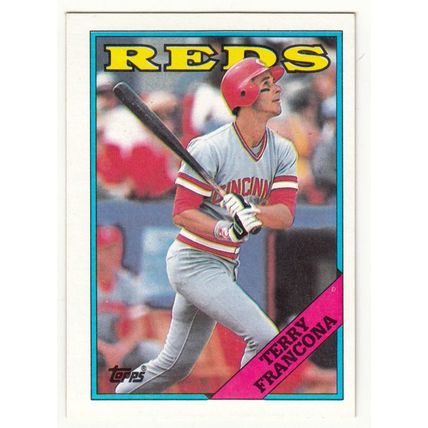 1988 Topps baseball card 686 Terry Francona