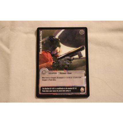 Ponda Baba's Blaster Pistol 2001 Star Wars Young Jedi Knights TCG NO. 107 U